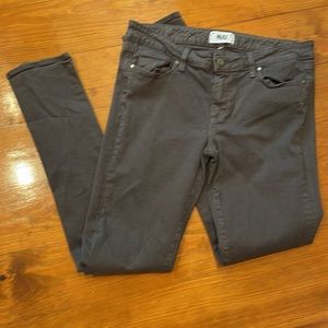 Paige denim Skyline skinny dark gray jeans size 31
